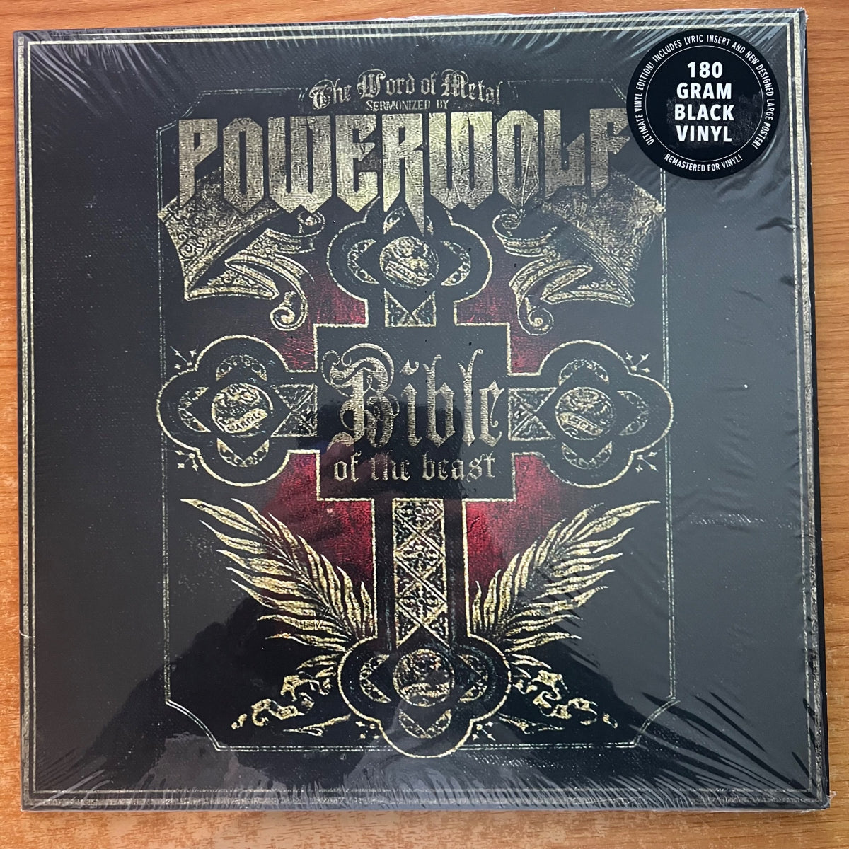 Powerwolf - Bible Of The Beast / 1. D-Press. 2017 on Vinyl - (Mint & sealed)