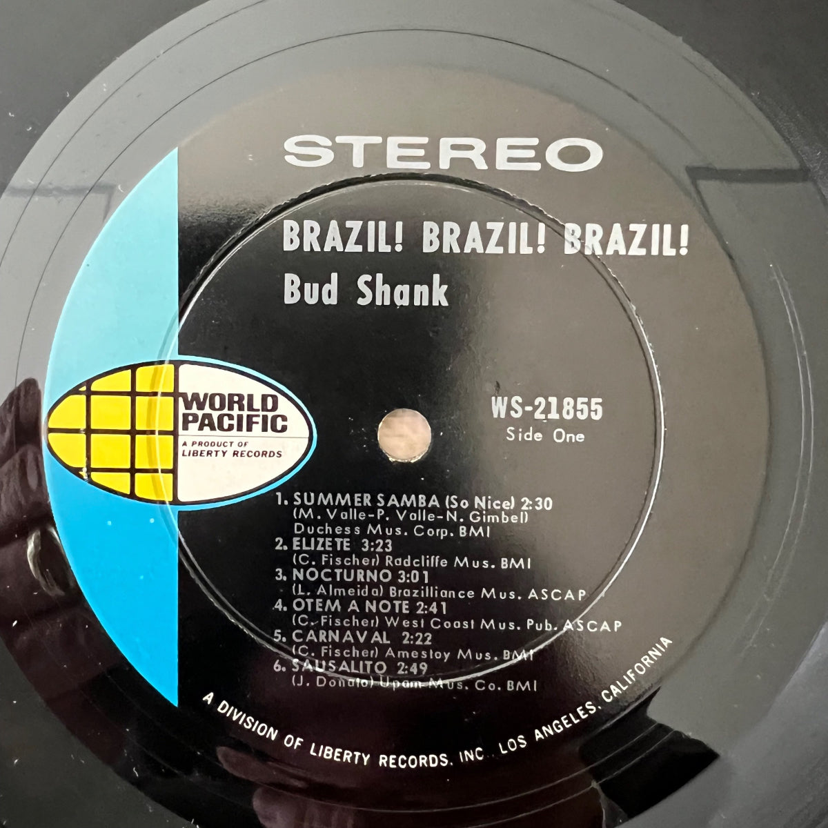 Bud Shank - Brazil! Brazil! Brazil! / 1. US-Press. 1966 - (M-/VG+)