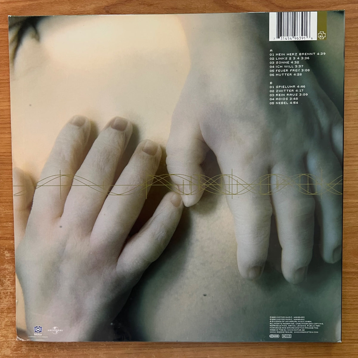 Rammstein - Mutter / 1. EU-Press. 2001 - (M-/M-)