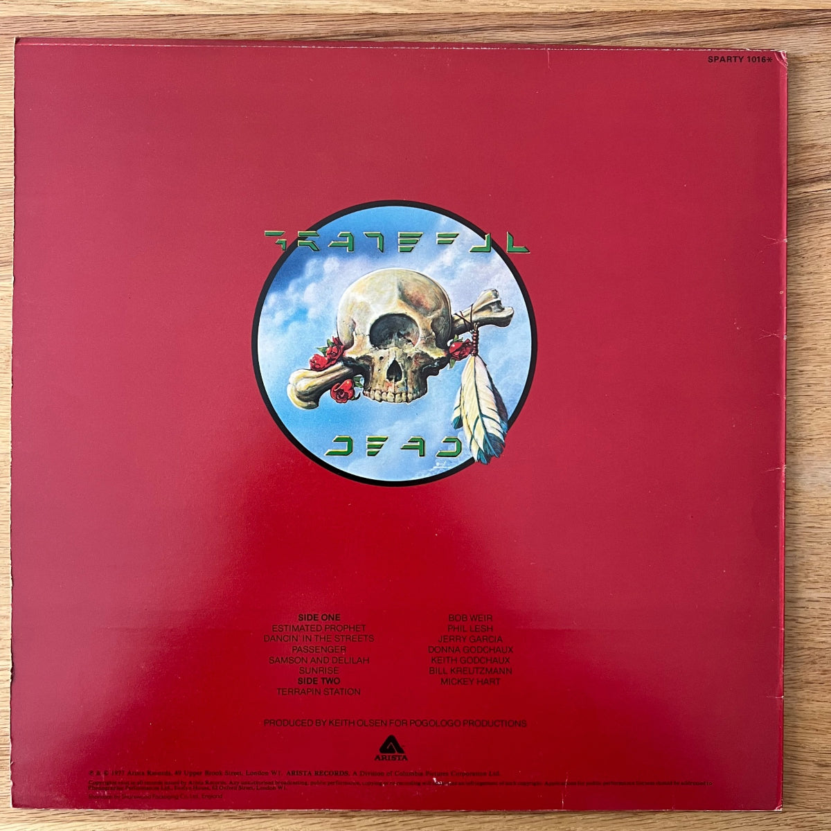 Grateful Dead - Terrapin Station / 1. UK-Press. 1977  - (M-/VG++)