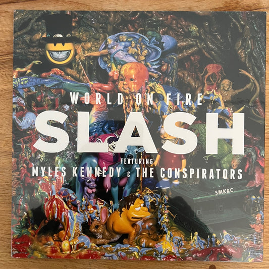 Slash feat. Myles Kennedy - World On Fire / 2 LP -1. EU-Press. 2014 - (Mint & Sealed)