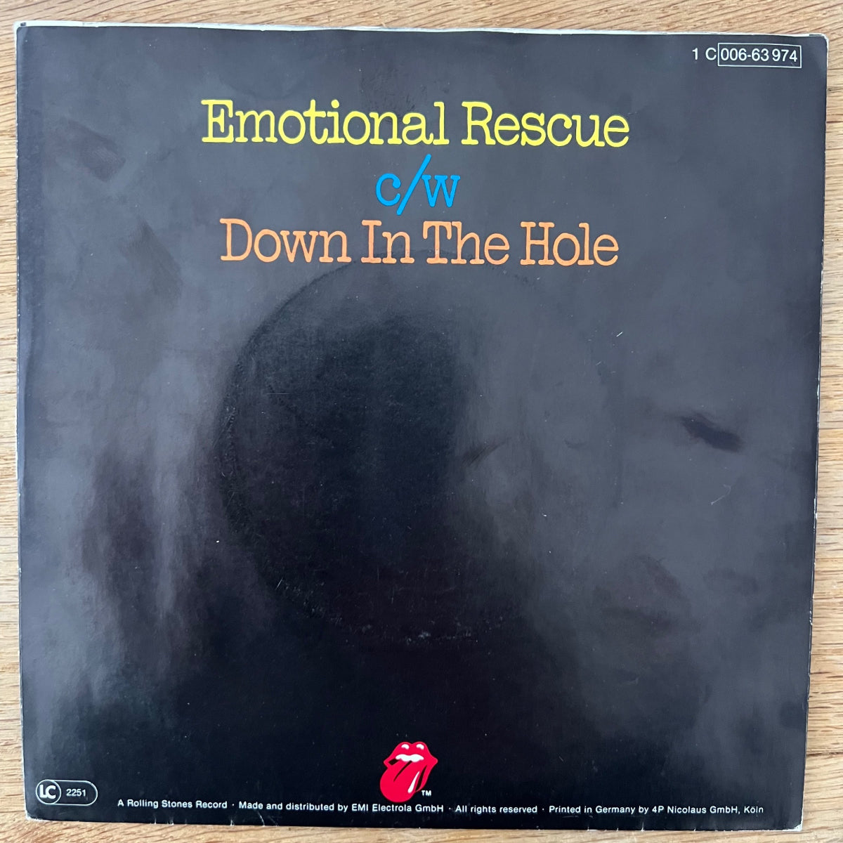 Rolling Stones - Emotional Rescue / 1. D-Press. 1980 - (M-/VG++)