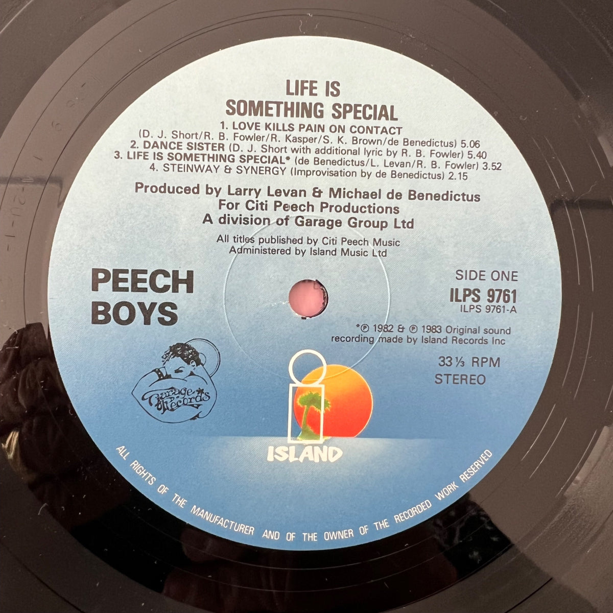 N.Y.C. Pech Boys - Love Is Something Special / 1. UK-Press. 1983 - (M-/M-)