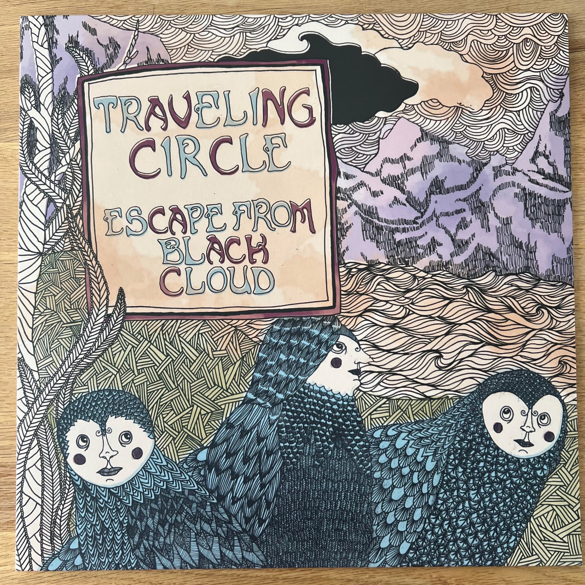 Traveling Circle - Escape From Black Cloud / 1. D-Press. 2012 - (Mint)