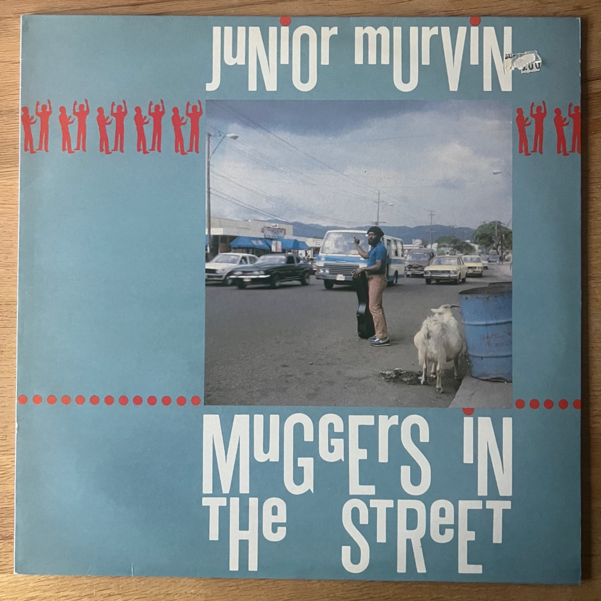 Junior Marvin - Muggers In The Street / 1st UK Press. 1984 - (M-/M-)