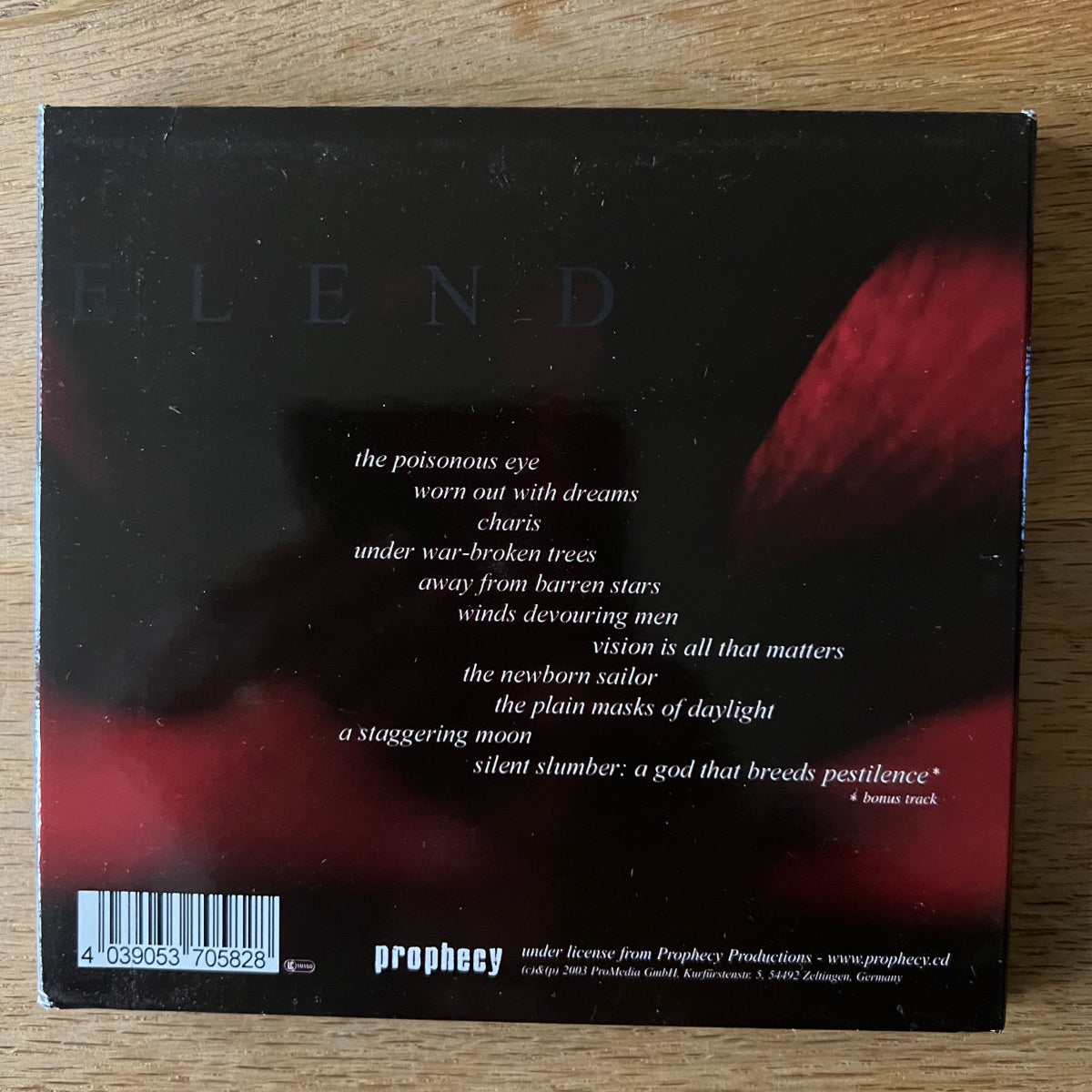 Misery - Winds Devouring Men / CD - 1. D-Press. ?? - Digipak - (M-/M-)