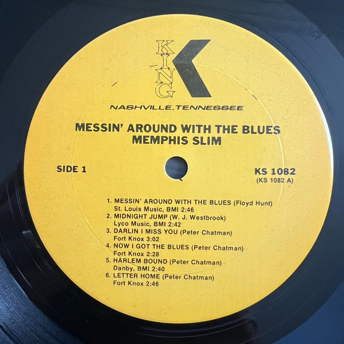 Memphis Slim - Messin' Around With The Blues / US-Press. 1976 - (M-/M-)