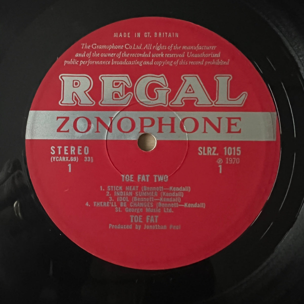 Toe Fat - Two / 1. UK-Press. 1970 - (VG++/VG++)