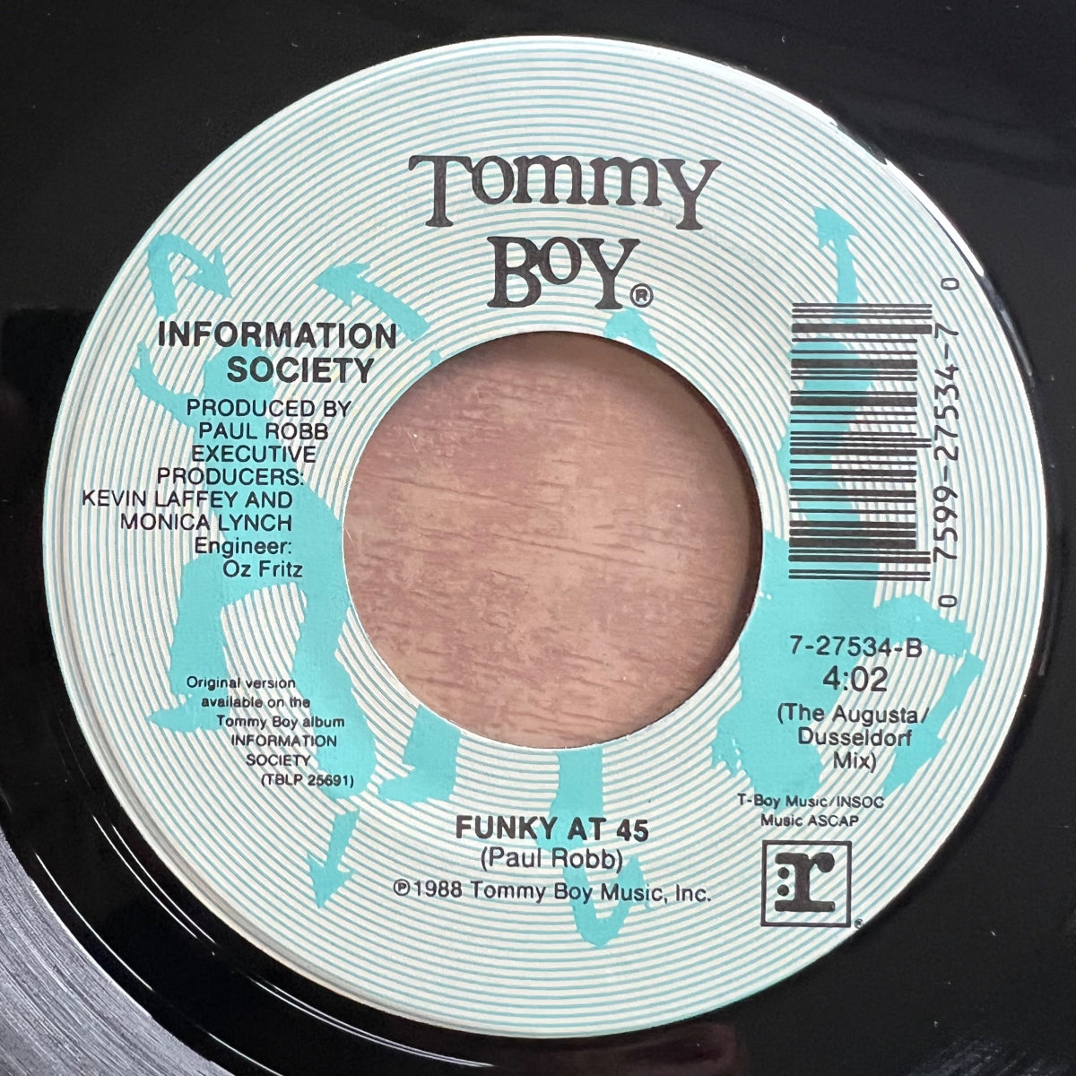 Information Society - Lay All Your Love On Me / 1er pressage US. 1989 - (M-/Neutre)