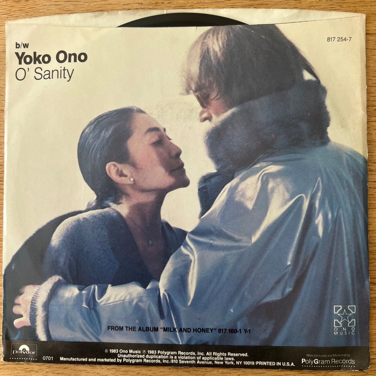 John Lennon - Nobody Told Me / 1. US-Press. 1984 - (M-/VG++)