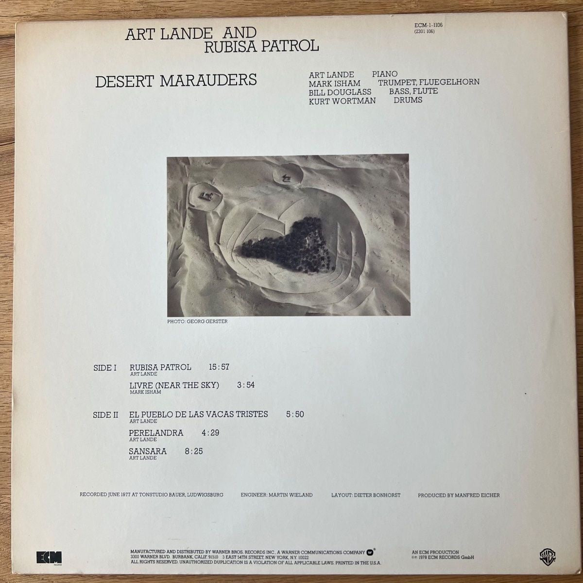 Art Lande & Rubisa Patrol - Desert Marauders / 1. US 1978