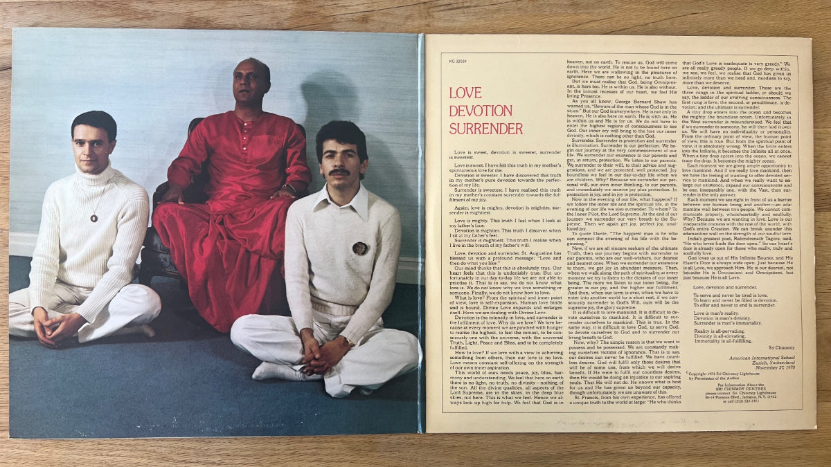 Carlos Santana & Mahavishnu John McLaughlin - Love Devotion Surrender / 1. US-Press. 1973 - (VG++/VG++)