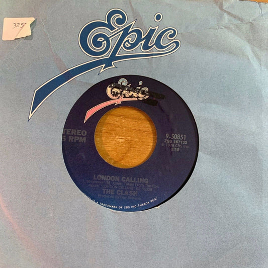 Clash - Train In Vain / London Calling / 1. US-Press. 1979 - (M-/VG+)