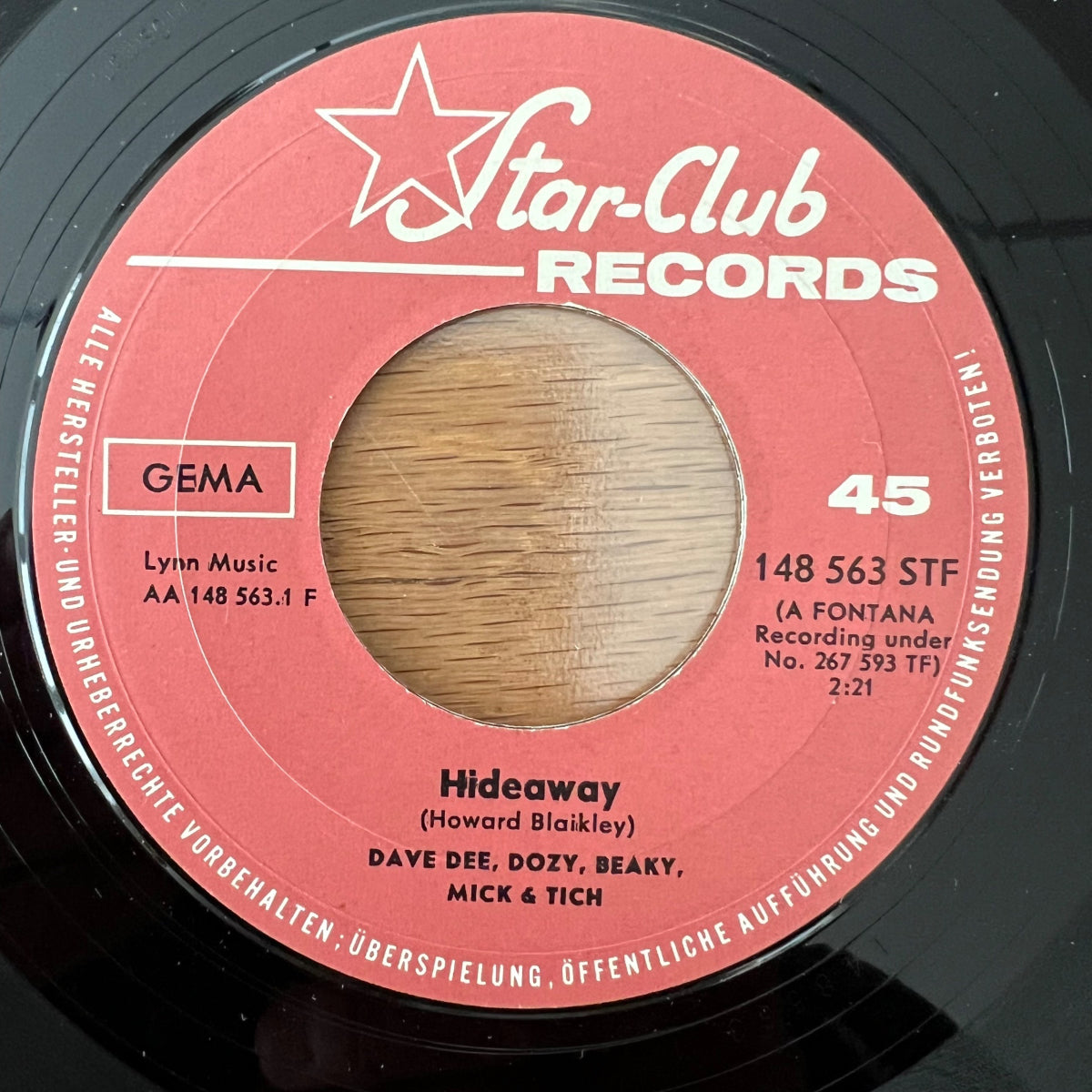 Dave Dee, Dozy, Beaky, Mick & Tich - Hideaway / 1. D-Press. 1966 - (VG++/VG+)