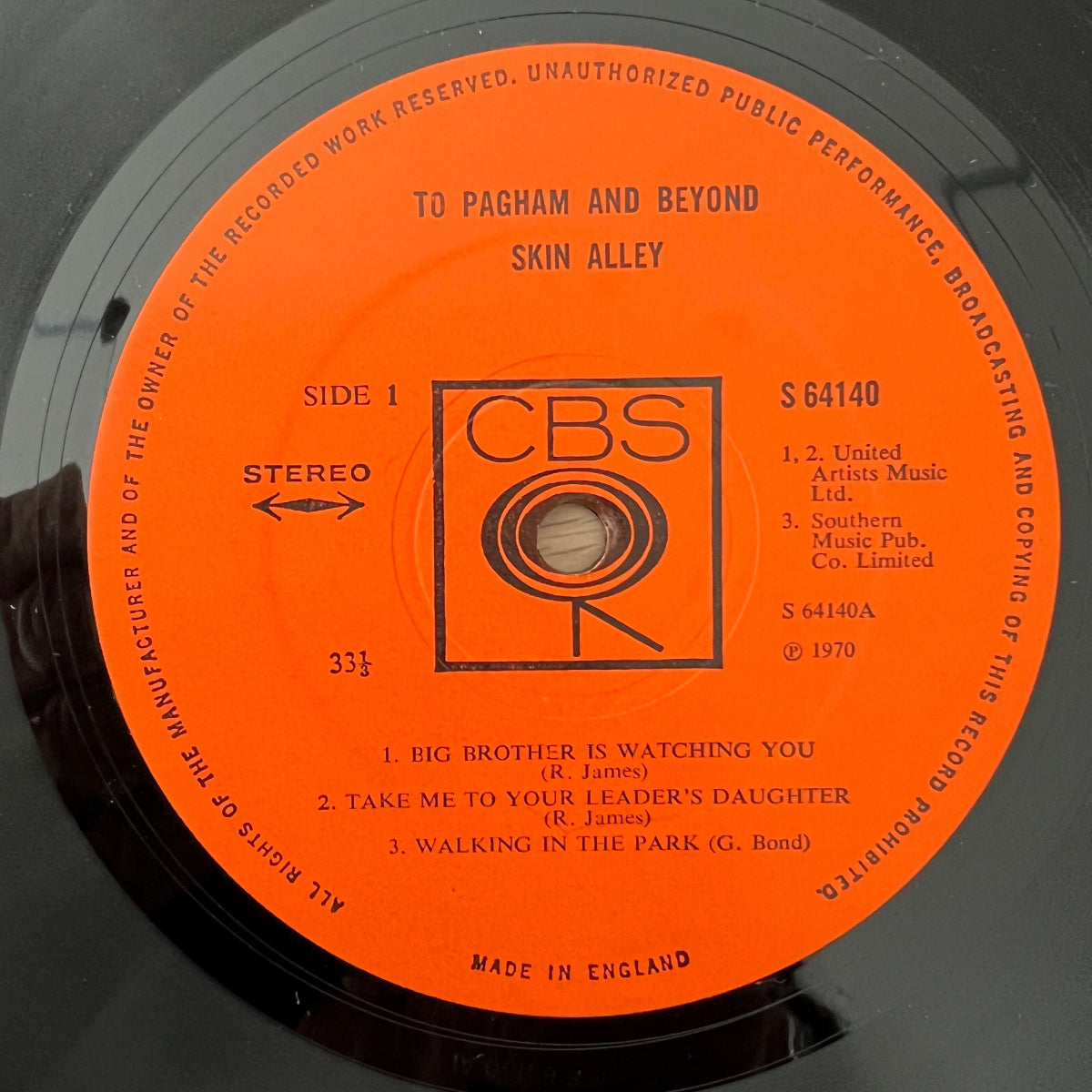 Skin Alley - To Pagham And Beyond / 1. UK-Press. 1970 - (M-/VG++)