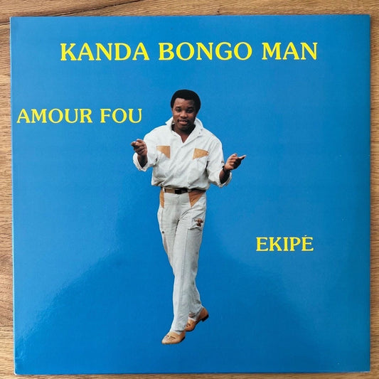 Kanda Bongo Man - Amour Fou Ekipé / 1. France-Press. 1984 - (M-/M-)