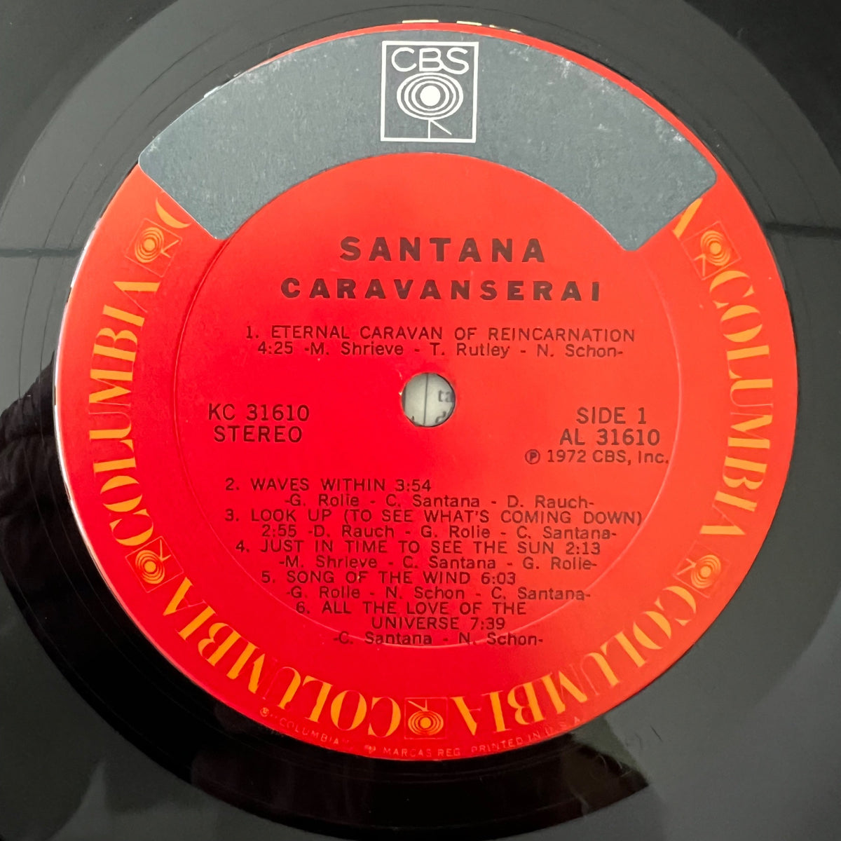 Santana - Caravanserai / 1. US-Press. 1972 - (M-/VG++)