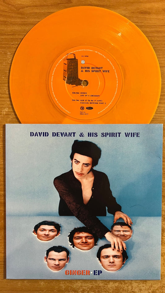 David Devant & His Spirit Wife - Ginger EP / 1. UK 1997 - (Mint / Mint)