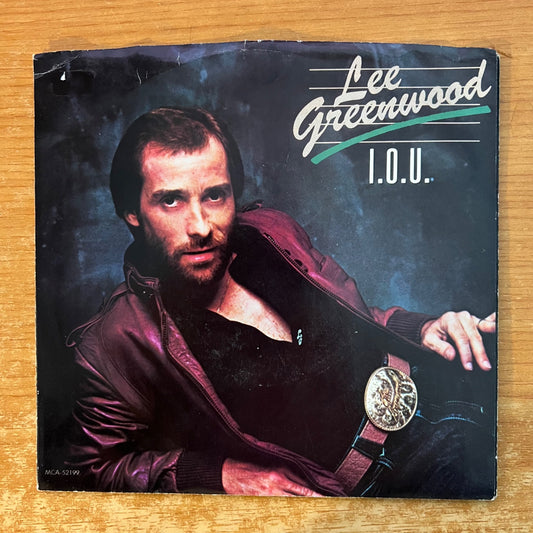 Lee Greenwood - I.O.U. / 1. US-Press. 1983 - (M-/VG++)