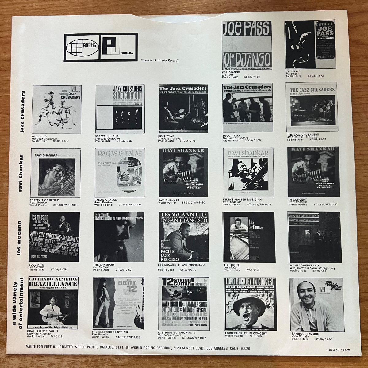 Zimbo Trio - Same / 1. US-Press. 1966 - Mono - Latin Jazz - (M-/VG++)