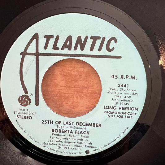 Roberta Flack - 25th Of last December / US-Promo 1977 - (M-/Neutral)