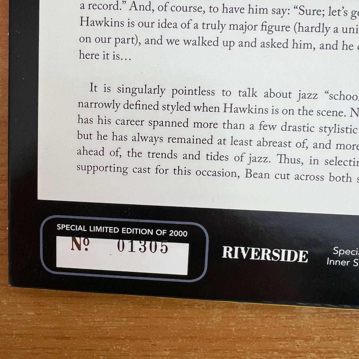 Coleman Hawkins - The Hawk Flies High / Audiophile MFSL 2007 - (Mint)