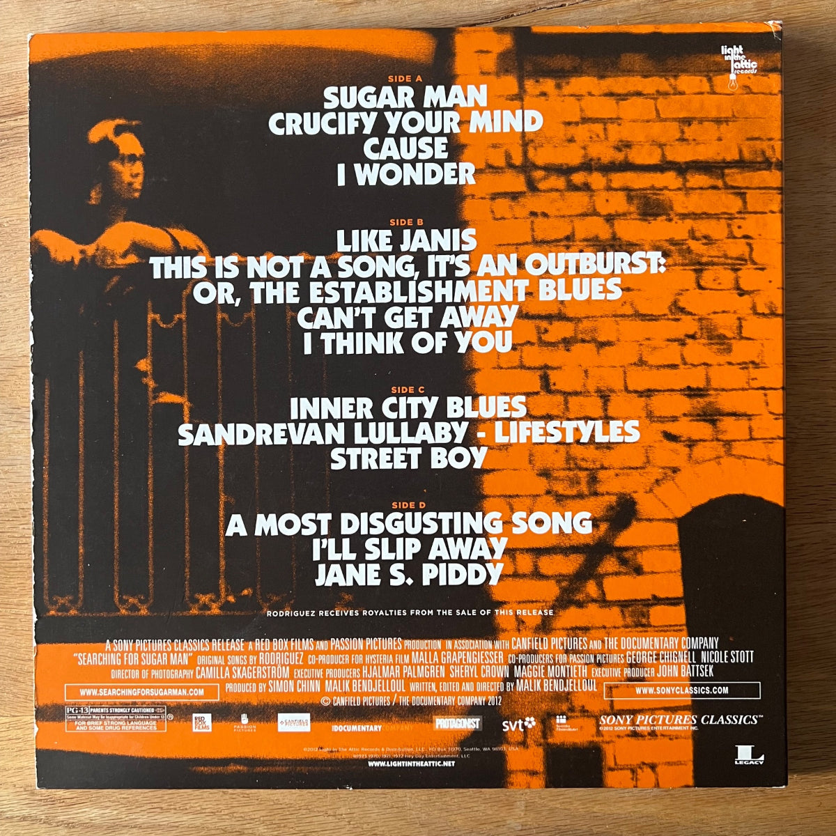 Rodriguez - Searching For Sugar Man / 1. US Press. 2012 -. (M-/VG++)