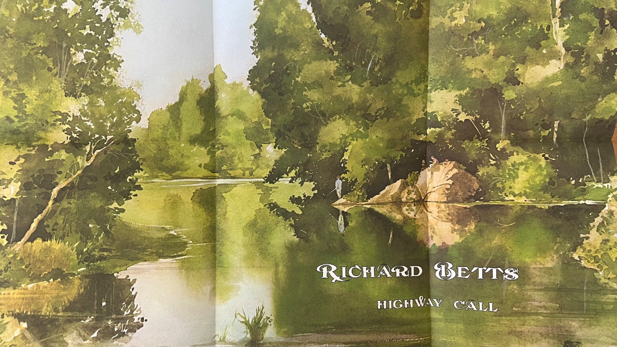 Richard Betts - Highway Call / 1. US-Press. 1974 incl. Poster - (M-/VG++)