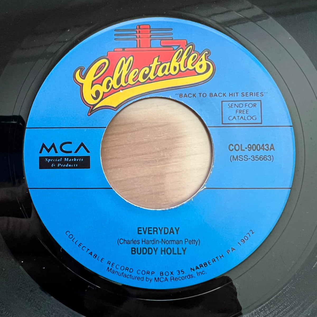 Buddy Holly - Everyday, Peggy Sue / US-Press. RE von 1957 - (M-/Neutral)