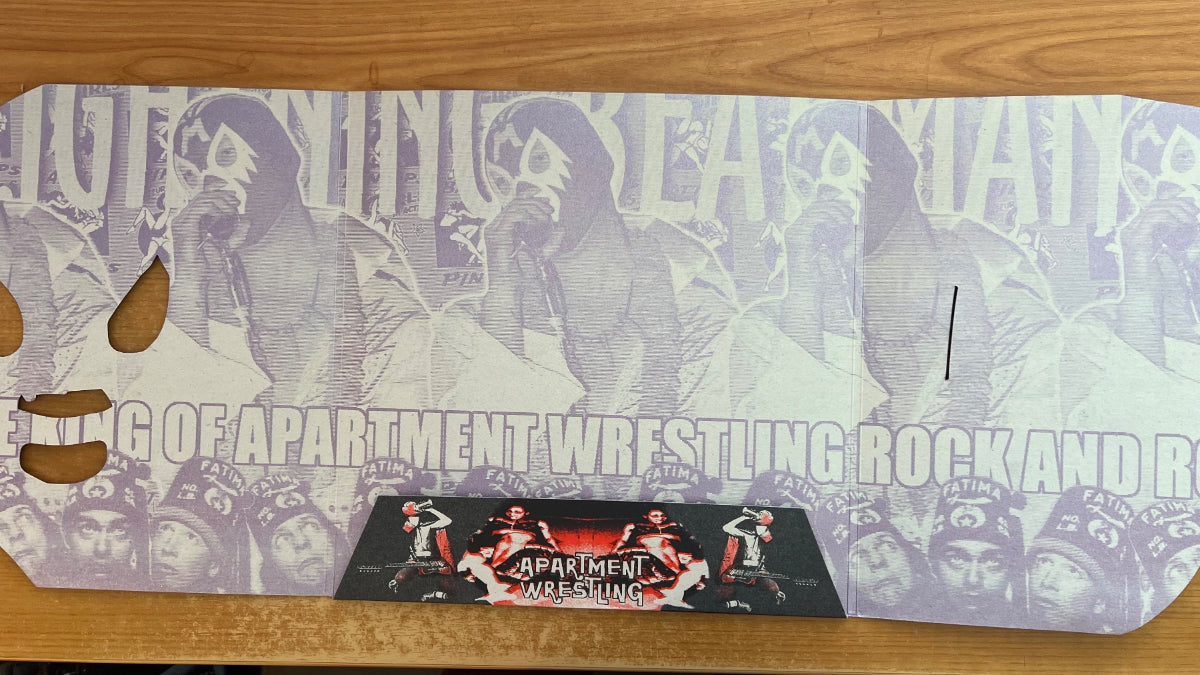 Lightning Beat-Man & The Never Heard Of 'Ems - Apartment Wrestling Rock And Roll / 1. Swiss 1998 - (M-/M-)