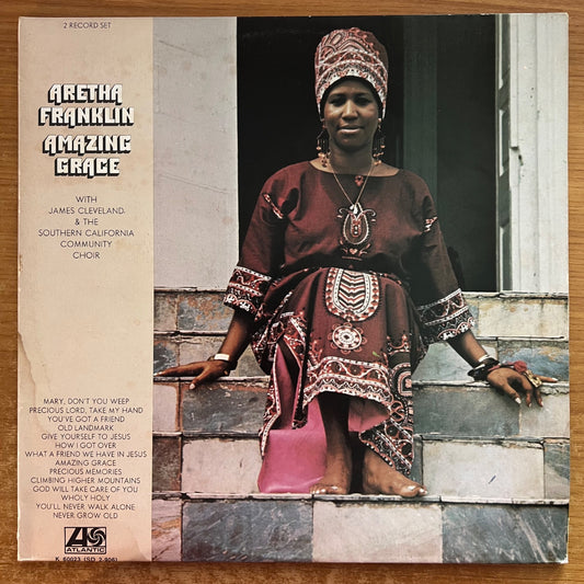Aretha Franklin - Amazing Grace / 2 LP - 1.Italy-Press. 1972 - (M-/VG+)