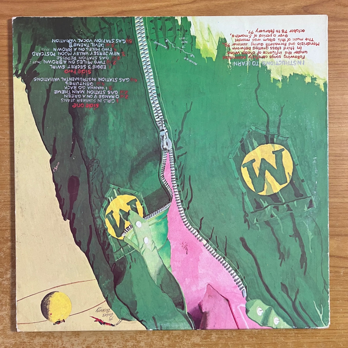 Infra Steffs Red Devil Band - Gas Station / 1. Swiss-Press. 1979 - (VG++/VG++)