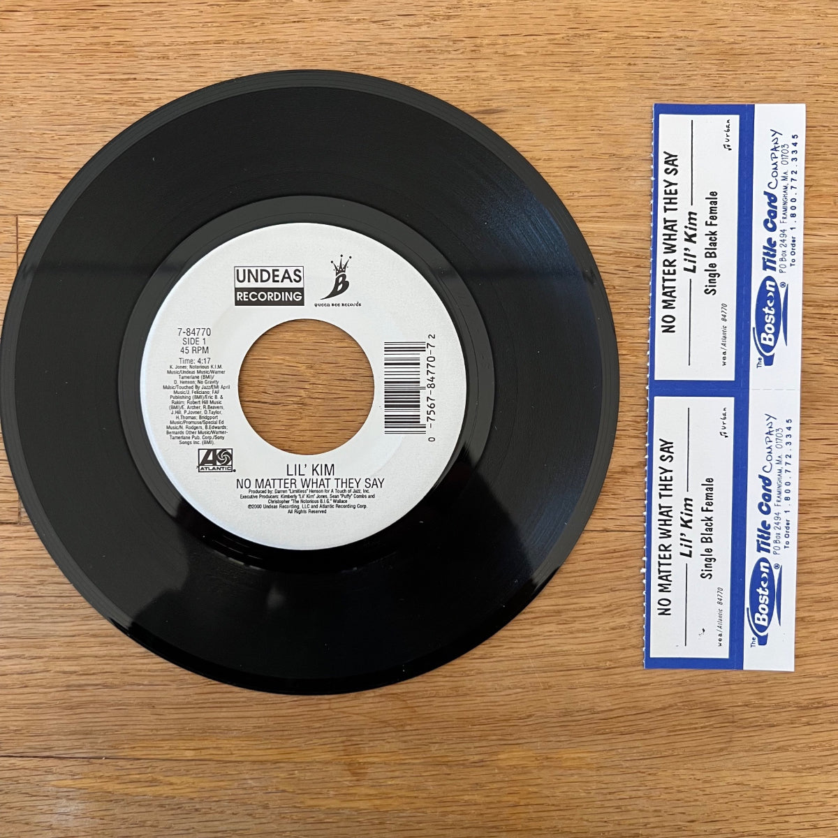 Lil' Kim - No Matter What They Say / 1. US-Press. 2000 - (M-/Neutral)