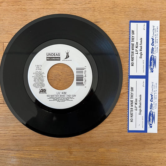 Lil' Kim - No Matter What They Say / 1. US-Press. 2000 - (M-/Neutral)