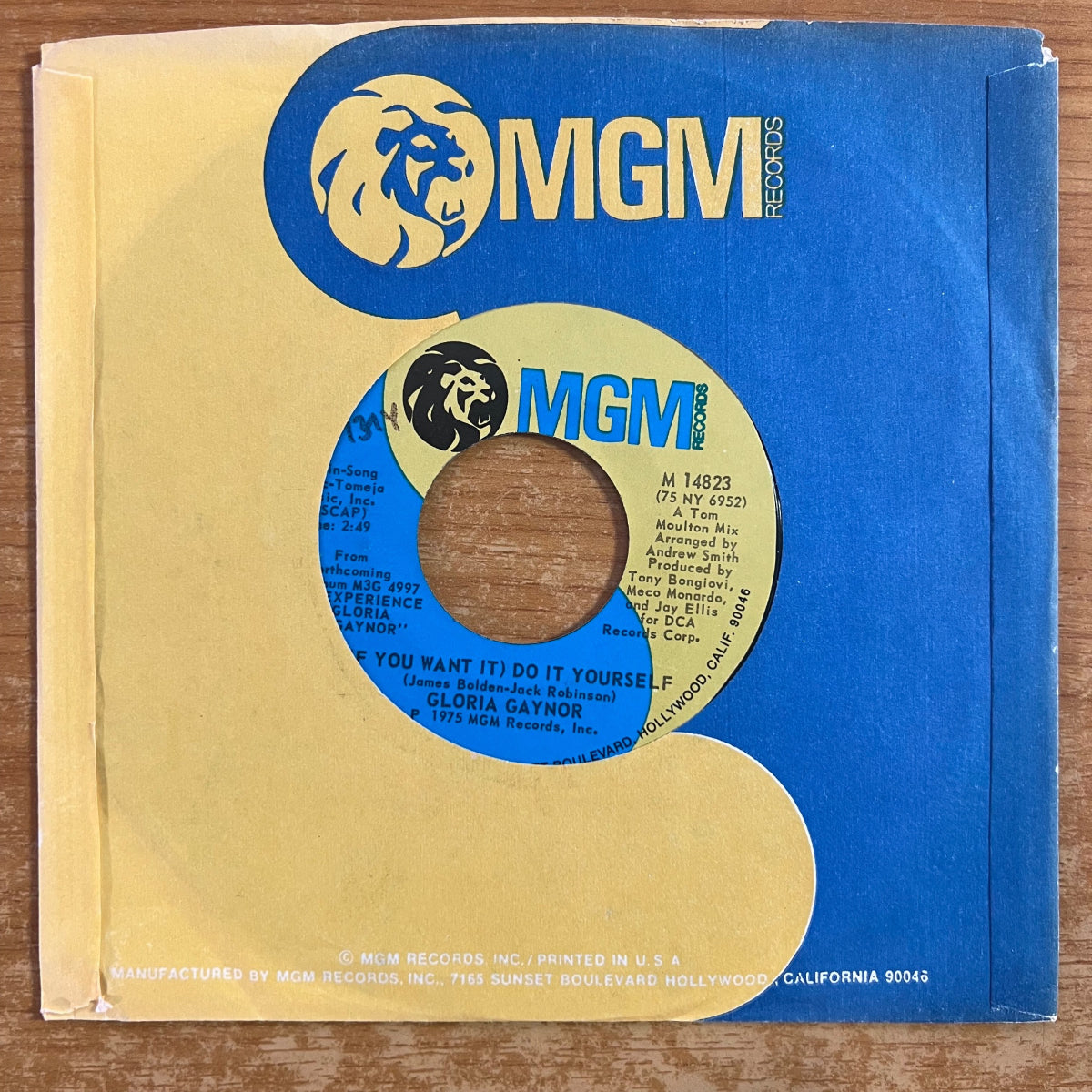 Gloria Gaynor - (If You Want It) Do It Yourself / 1. US-Press. 1975 (M-/VG+)