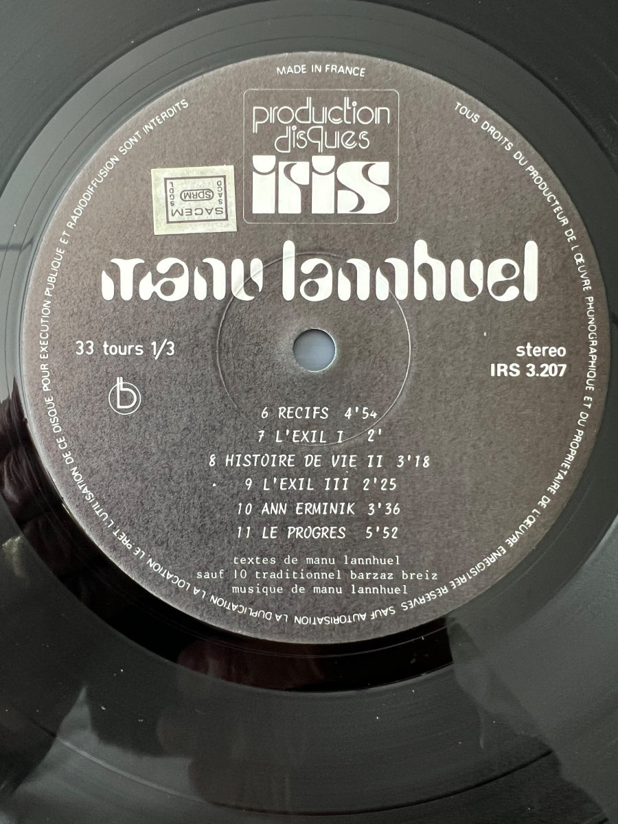 Manu Lannhuel - Same / 1. France-Press. 1977 - (M-/VG++)