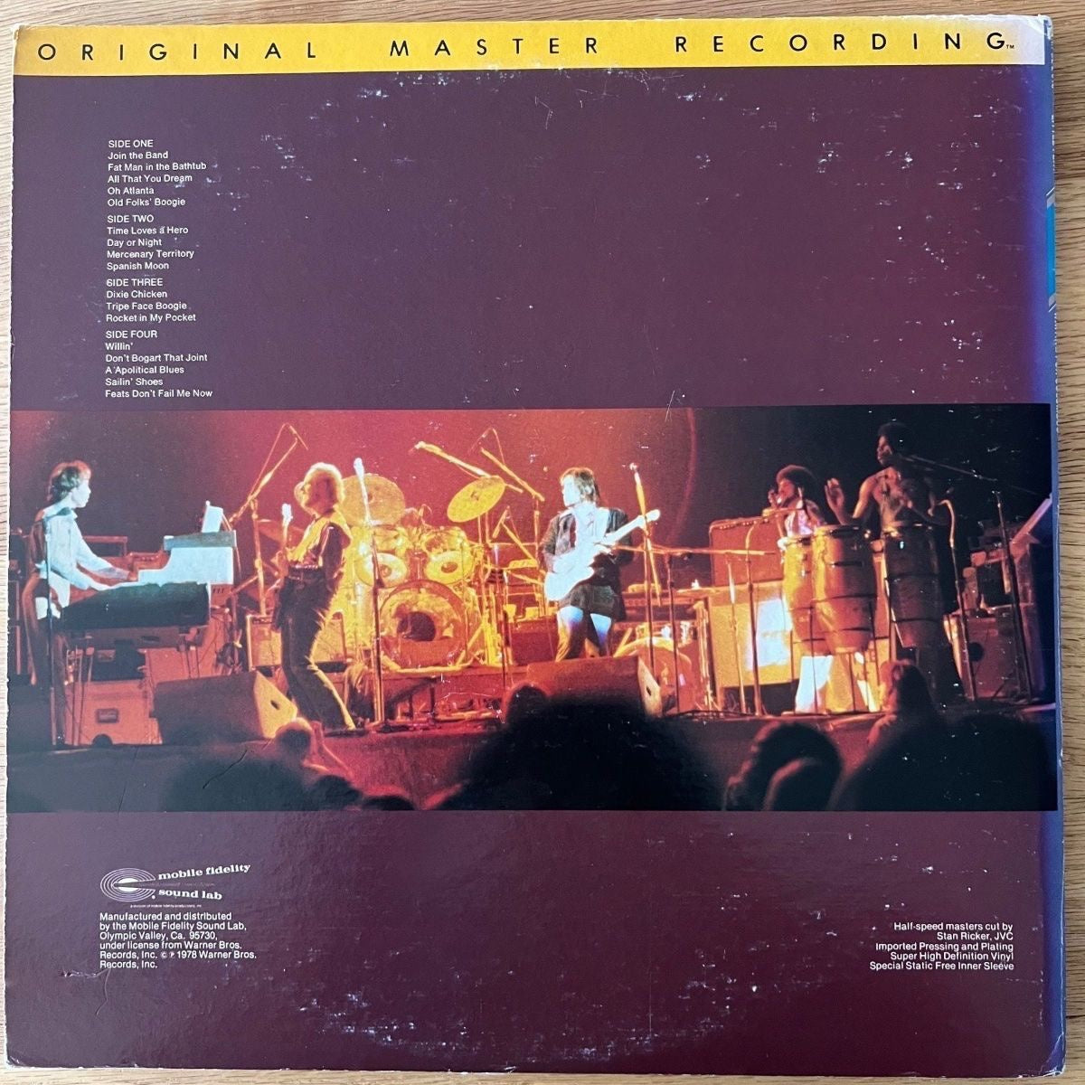 Little Feat - Waiting For Columbus / 2 LP - Audiophile MFSL 1979 - (VG++/VG+)