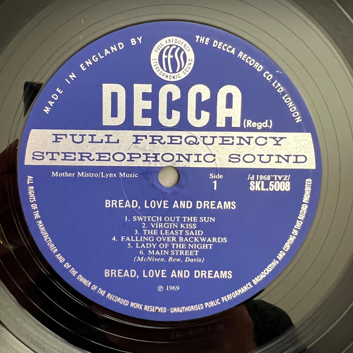 Bread Love And Dreams - Same / 1. UK-Press. 1969 - (M-/M-)