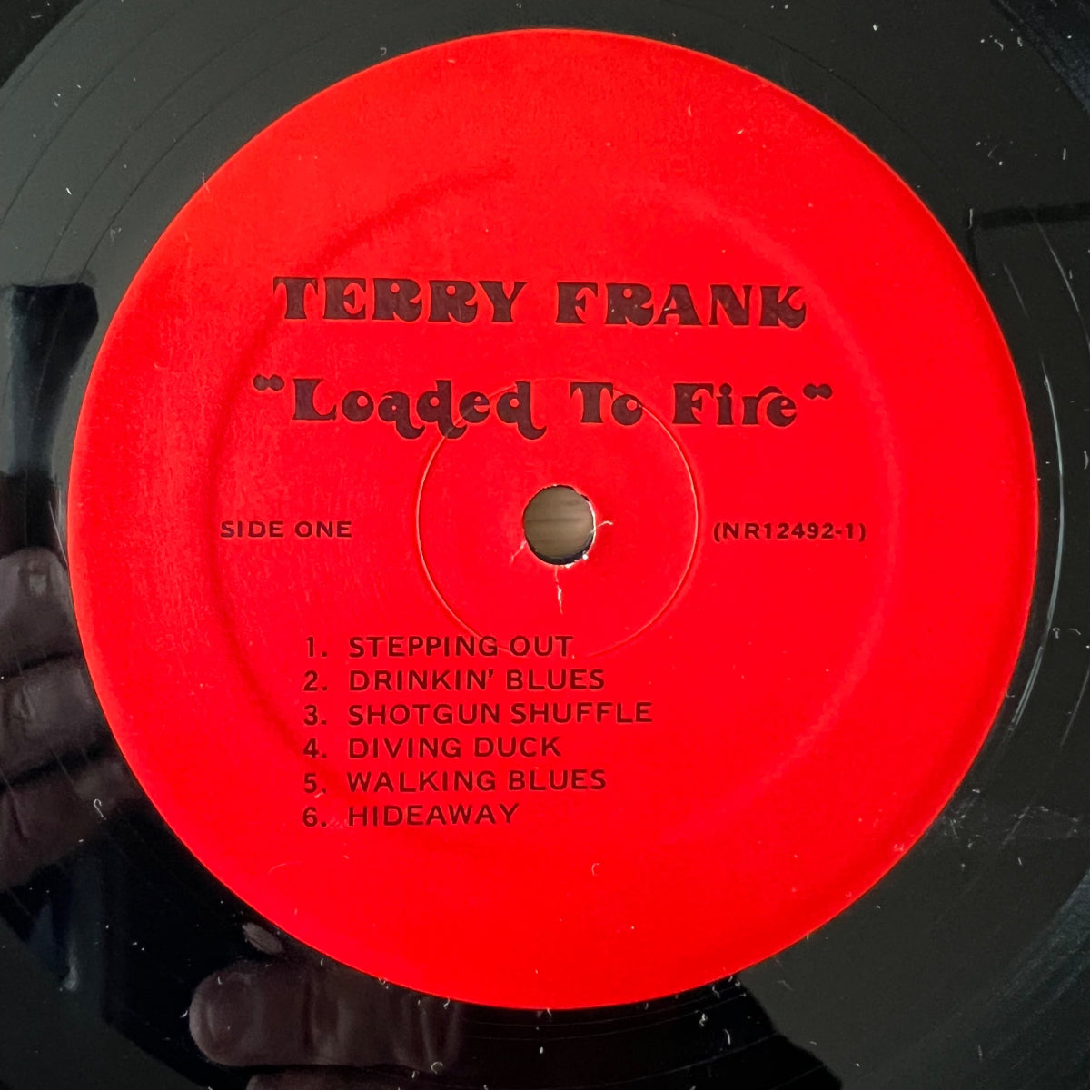 Terry Frank - Loaded To Fire / 1re presse américaine. 1981 - (M-/VG++)