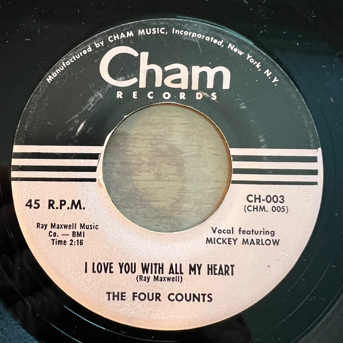 Four Counts - Rock And Rolls Good For The Soul / US RE - (M-/Neutral)