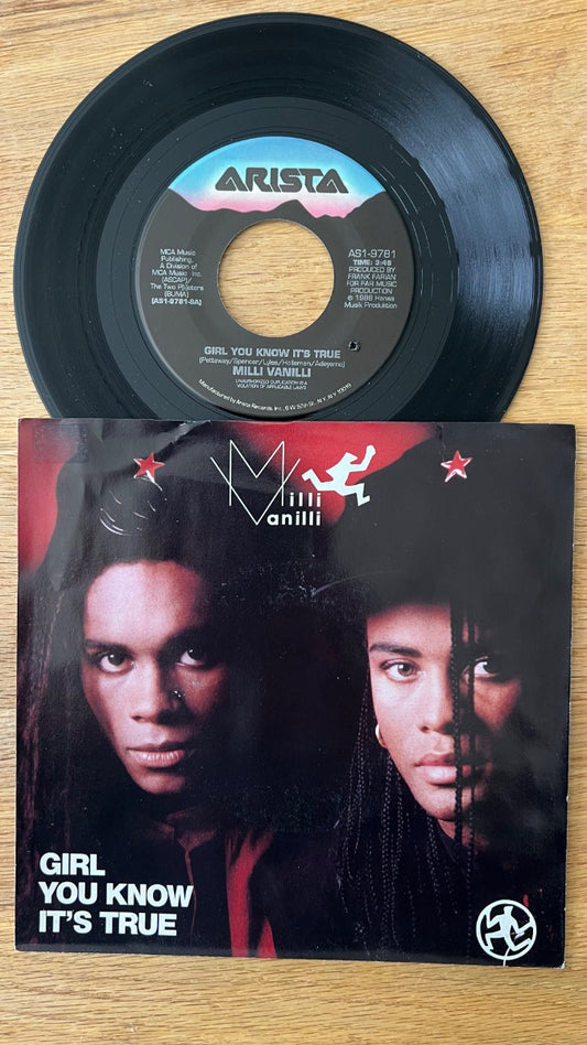 Milli Vanilli - Girl You Know It's True / 1. US-Press. 1988 - (VG++/M-)