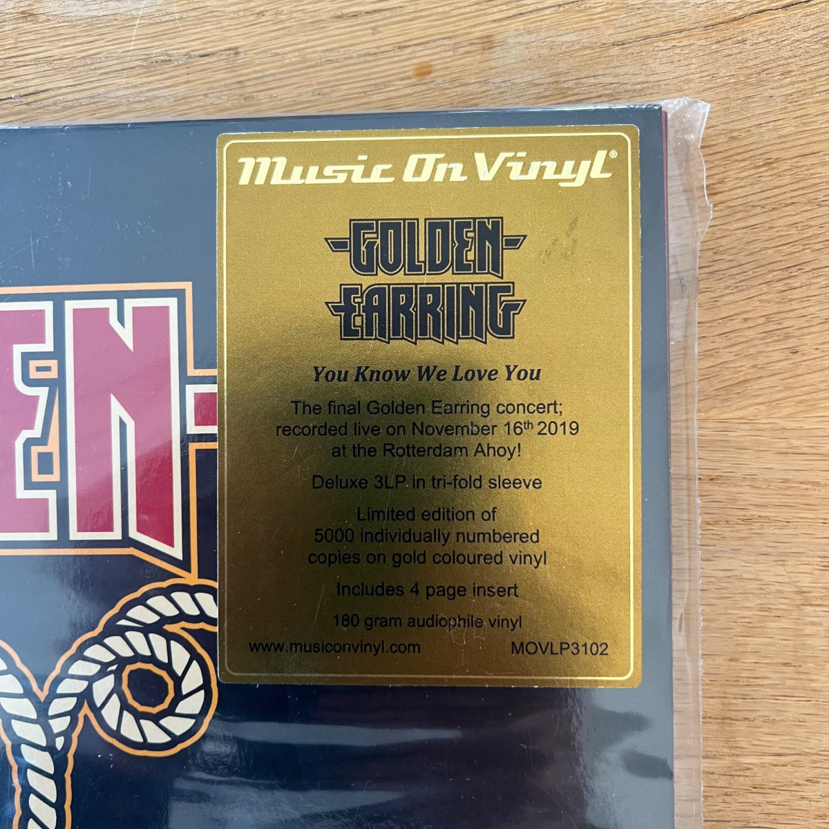 Golden Earring - You Know We Love You! / 1. EU 2022 - (Mint & Sealed)