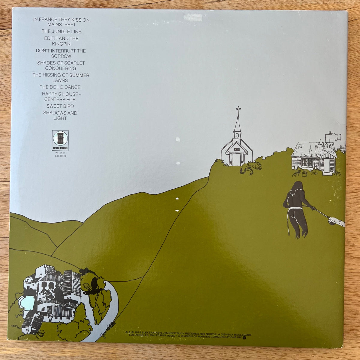 Joni Mitchell - The Hissing Of Summer Lawns / US-Promo 1975 - (M-/M-)