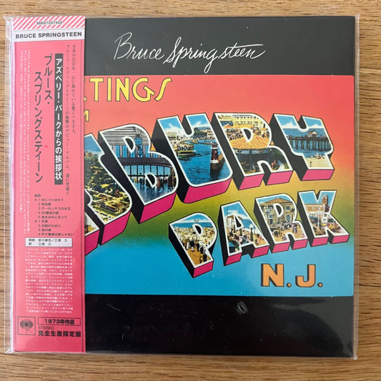 Bruce Springsteen - Greetings From Asbury Park NJ / CD - Japan Press. 2005 - (Mint/Mint)