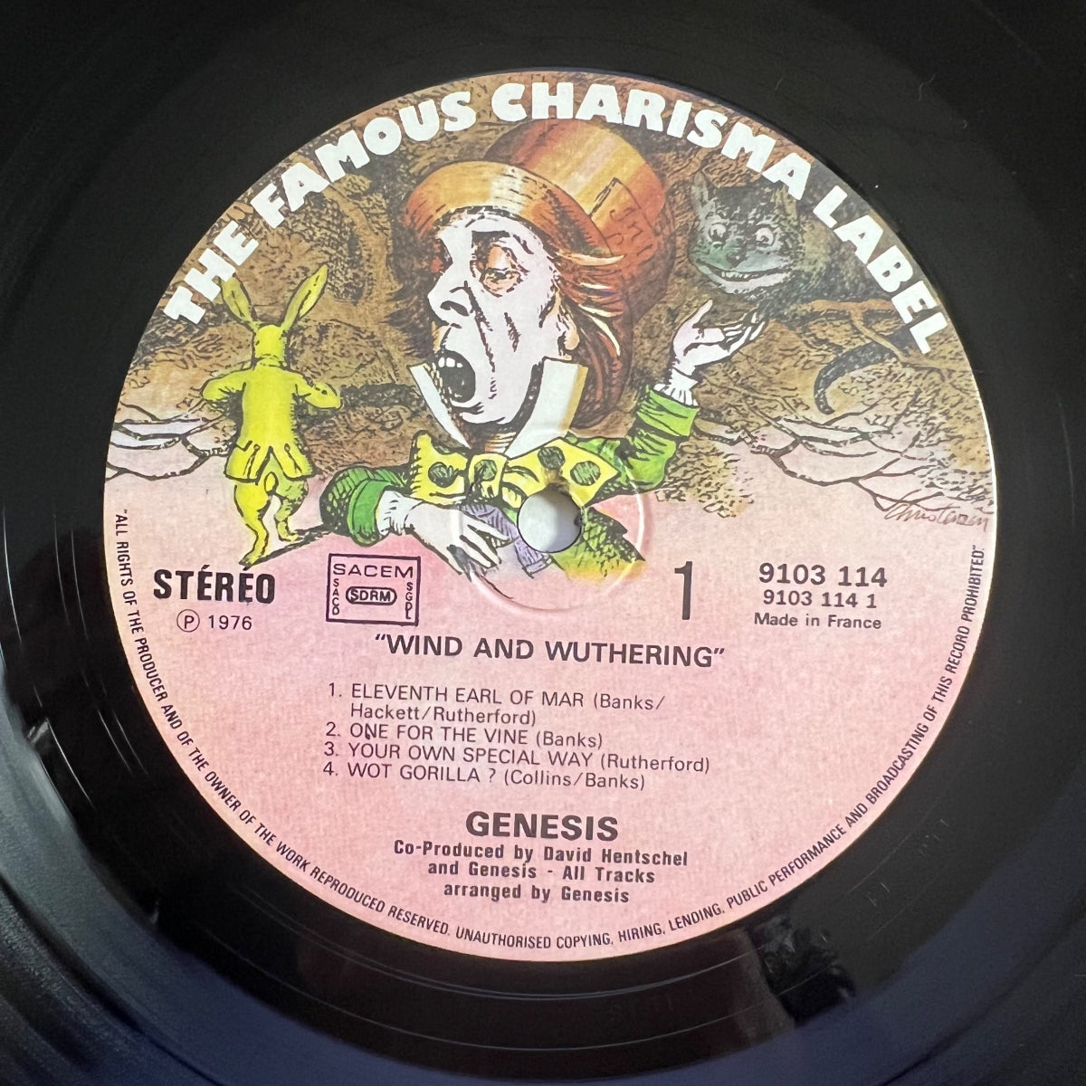 Genesis - Wind & Wuthering / 1. France-Press. 1976