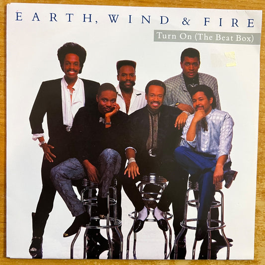 Earth, Wind & Fire - Turn On / 1. EU-Press. 1988 - (M-/M-)