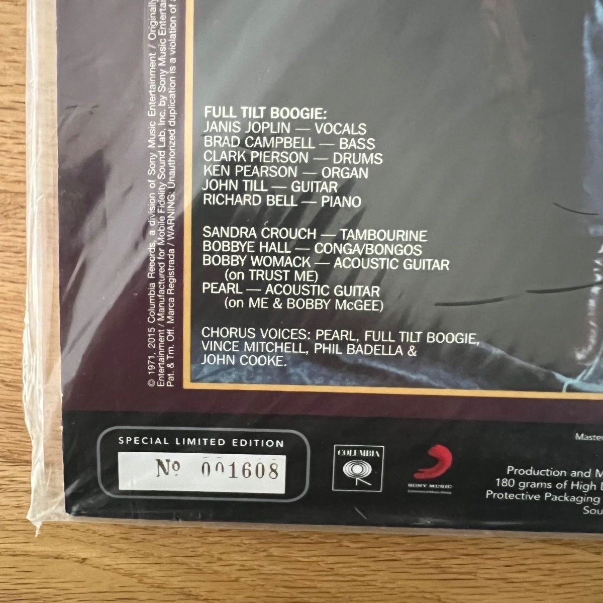 Janis Joplin - Pearl / Audiophile MFSL 2016 - (Mint & Sealed)