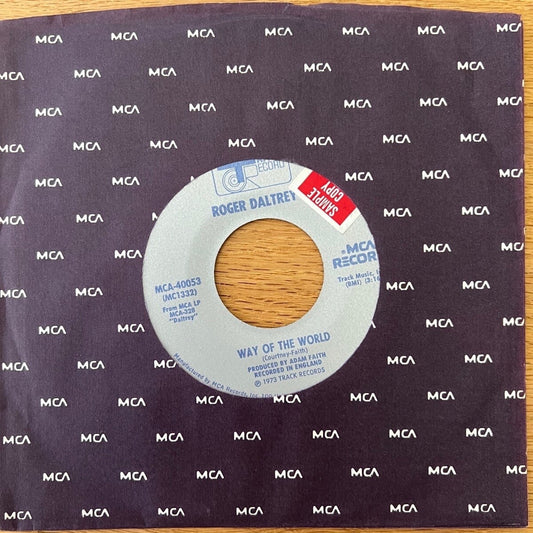 Roger Daltrey - Giving It All Away / 1. US-Press. 1973 - (VG++/VG++)