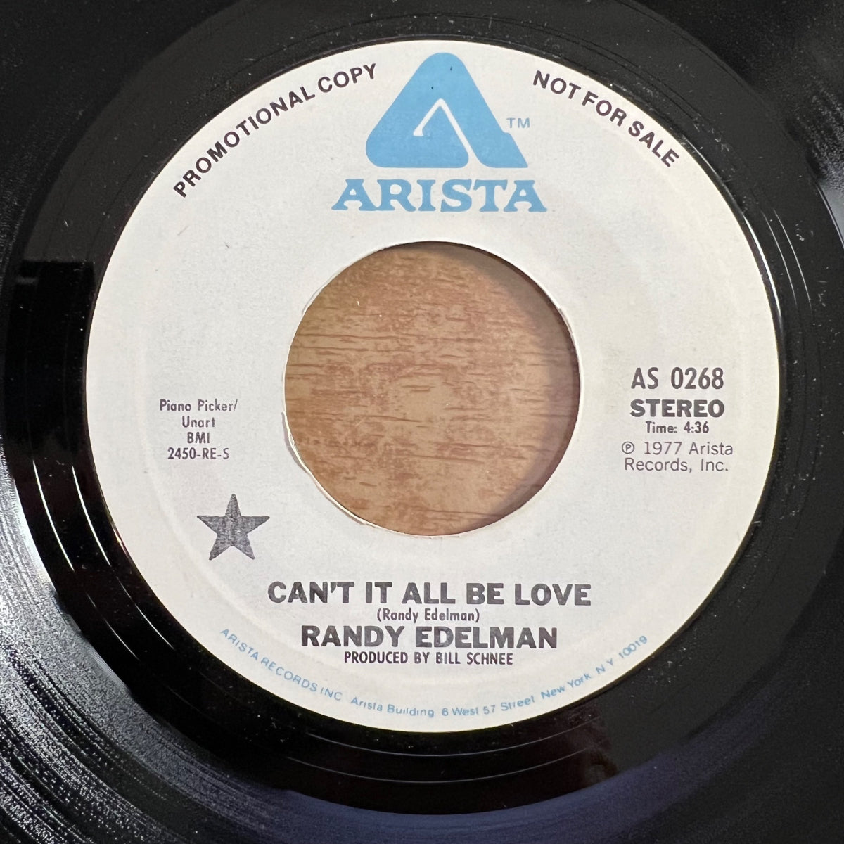 Randy Edelman - Can't It All Be Love / US-Promo 1977 - (M-/Neutral)
