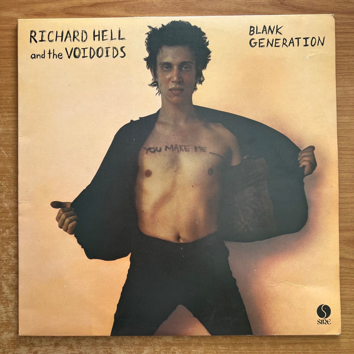 Richard Hell & The Voidoids - Blank Generation / 1. UK-Press. 1977 - (M-/M-)